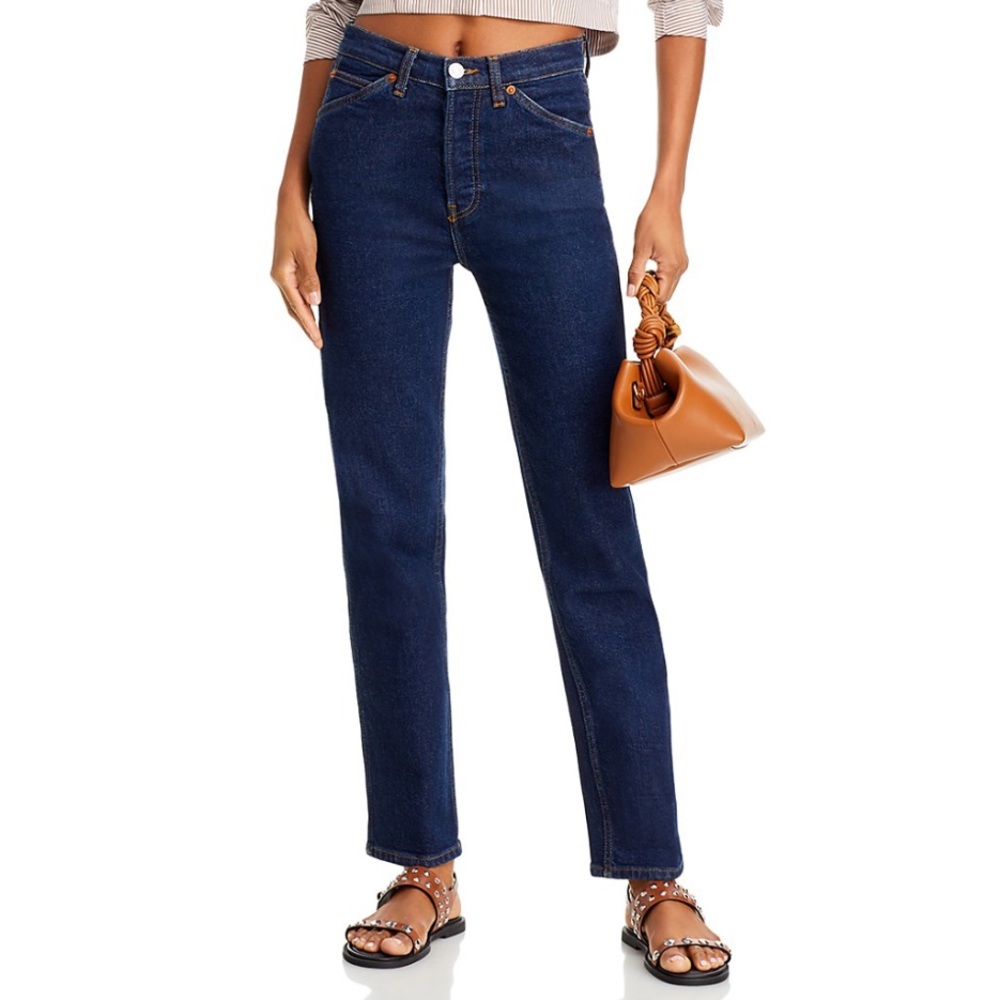 NWOT RE/DONE High Rise Painters Jeans